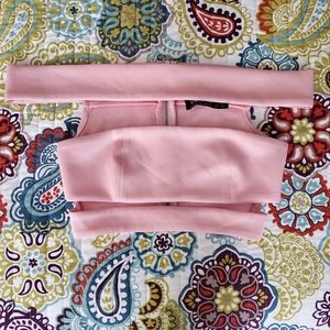 Super cute pink party top by yoins